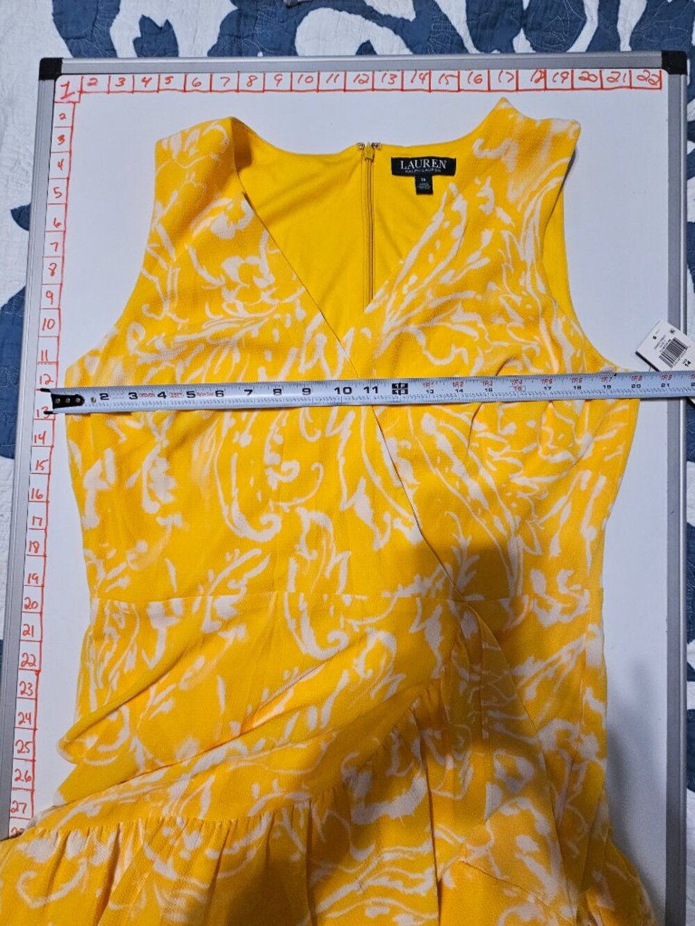 Ralph Lauren Sleeveless Dress Size 14 - Picture 9 of 12